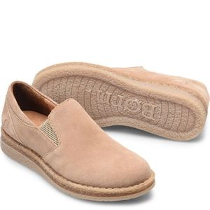 New Born "Palma" suede slip on shoes